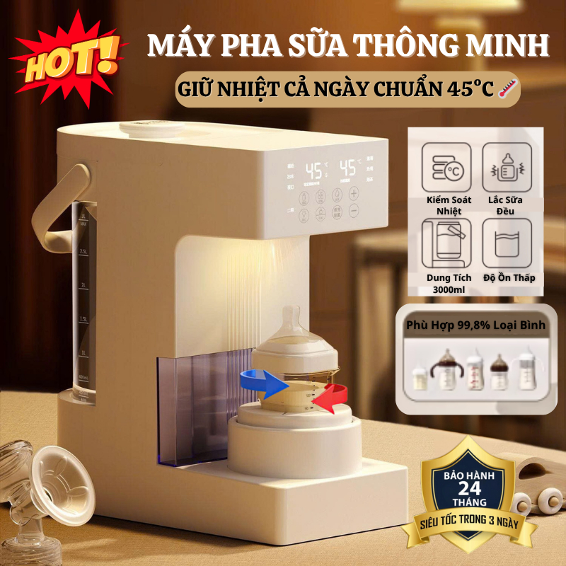 MÁY PHA SỮA TỰ ĐỘNG XIAOZHUANGXIONG GIỮ NHIỆT 24/7