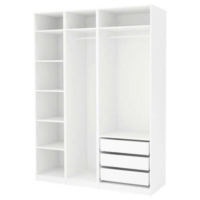 ZOOM, Tủ quần áo đa năng WAR_014, 175x58x236cm, tủ đựng quần áo Scandi Home