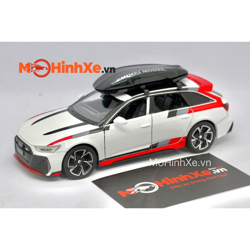 Mô hình xe Audi RS6 1:32 Chimei Model