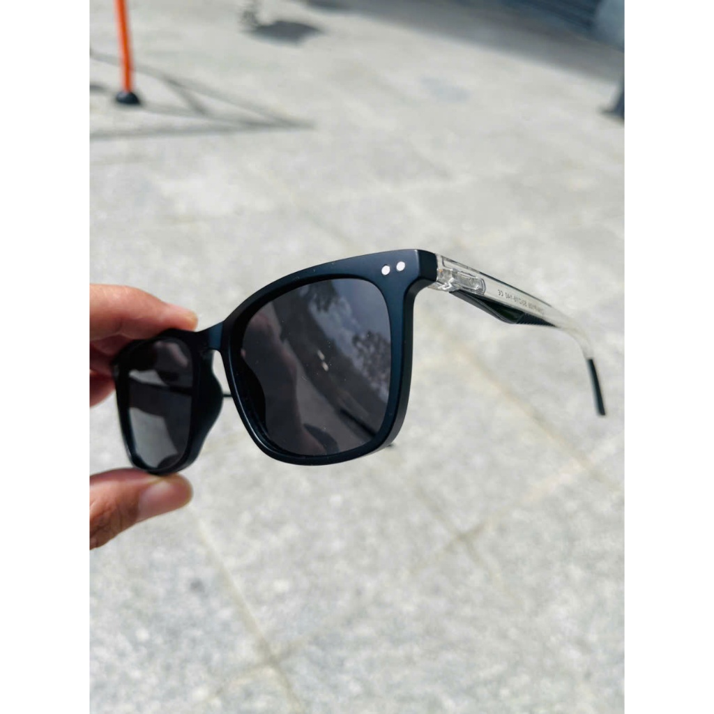 Kính Mát KDEAM KD393 Polarized – Gọng Đen và Trắng dẻo uốn cong được