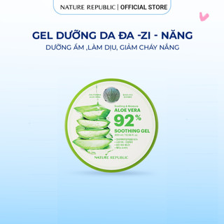   Live  Nature Republic Kem dưỡng da Nha Đam Soothing & Moisture Aloe Vera 92% Soothing Gel 