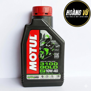 Dầu nhớt MOTUL 3100 Gold 4T 0.8L / 1L cho xe số/côn tay– Chính Hãng 100%