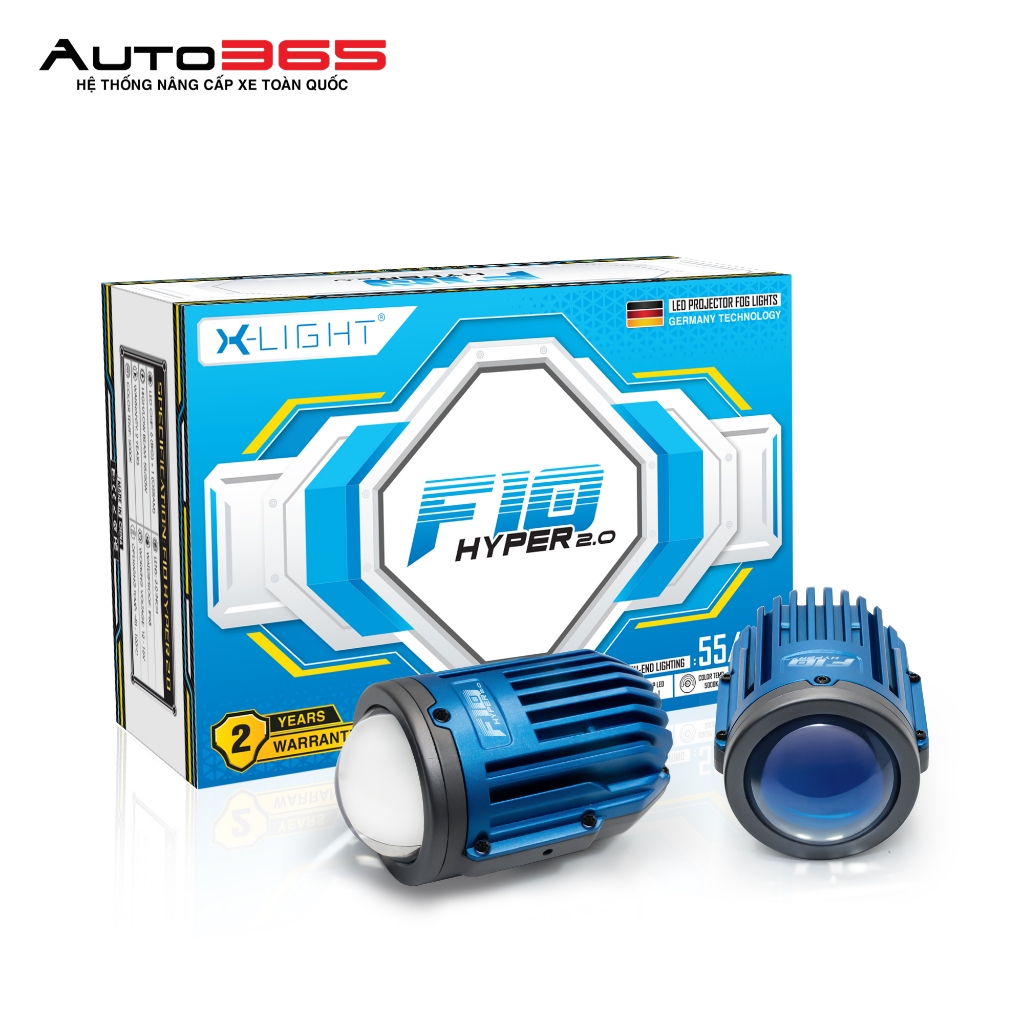 Đèn Bi Gầm X-Light F10 Hyper 2.0 inch - Auto365 Store