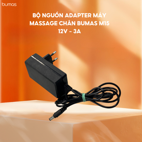 [Chỉ Dành Cho Khách Đã Mua Sản Phẩm] Bộ Nguồn Adaptor Máy Massage Bàn Chân BUMAS M15