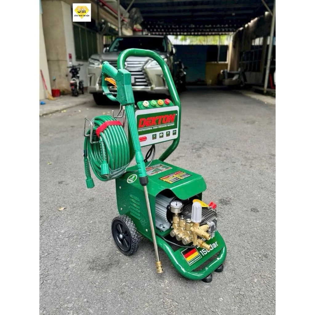 Máy Rửa Xe Cao Áp DEKTON DK-HPW2500/ 2500W / Chống Rò Điện / Đầu Nén Đồng Nguyên Khối