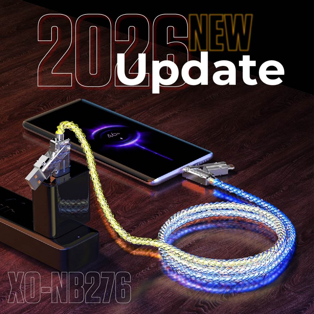 Cáp Sạc XO Simple Is Beauty NB276 60W Hỗ Trợ Truyền Dữ Liệu Dài 1m