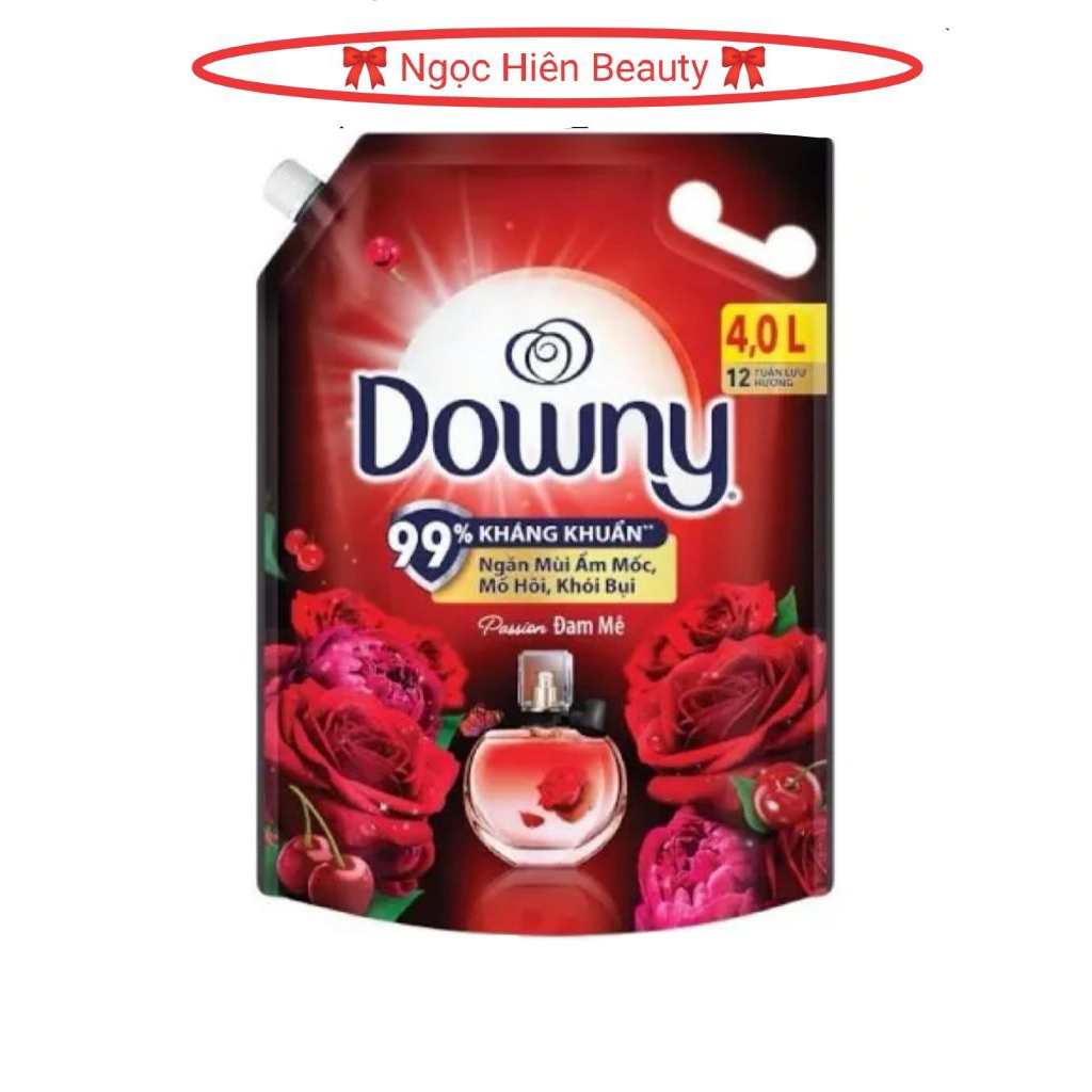 Nước xả vải DOWNY Túi 4L Đam Mê