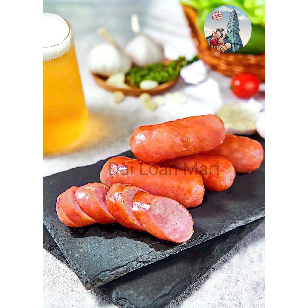 Lạp Xưởng Hiệu Cầu Đen Hương Vị Đài Loan ( HOẢ TỐC TPHCM)