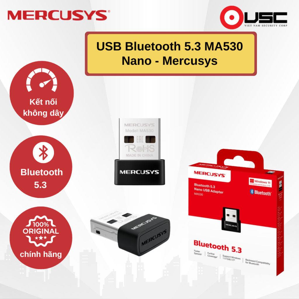 USB Bluetooth 5.3 MA530 Nano - Mercusys