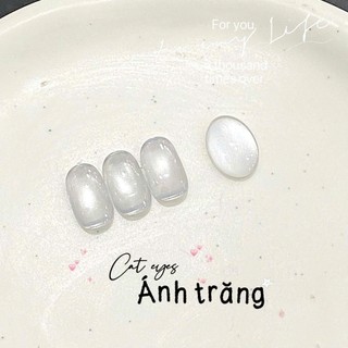 Sơn Mắt mèo bạc trắng chai lẻ 15ml, Mắt mèo nền trong (SƠN MỌI MÀU NỀN)
