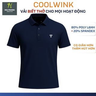  Áo thun nam trung niên Thái Khang vải thun lạnh mặc siêu mát  ATK01 