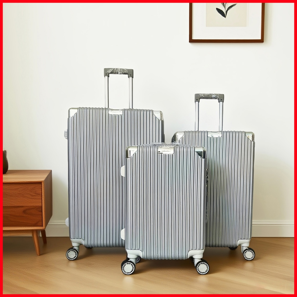Vali du lịch cao cấp Size 20/24/28 - Nhựa ABS Bo góc kim loại chống va đập siêu rẻ. mã sp 05