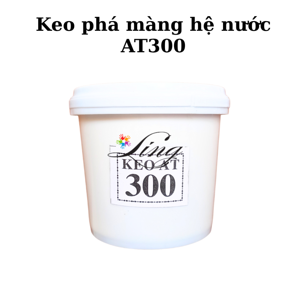 Keo phá màng hệ nước BOPP GIẤY AT300