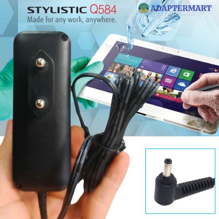 Sạc laptop Fujitsu Q584 Q506 Q555, Q507 , sạc laptop 2 trong 1 kiêm máy tính bảng Fujitsu Tab STYLIS