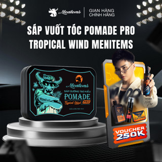  Sáp vuốt tóc nam Menitems Pomade Pro Wind giúp tạo kiểu tóc giữ nếp tóc tự nhiên đến 10h 