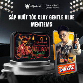  Sáp vuốt tóc nam Menitems sáp dưỡng tạo kiểu Clay giúp giữ nếp tạo kiểu tự nhiên hương thơm lôi cuốn 