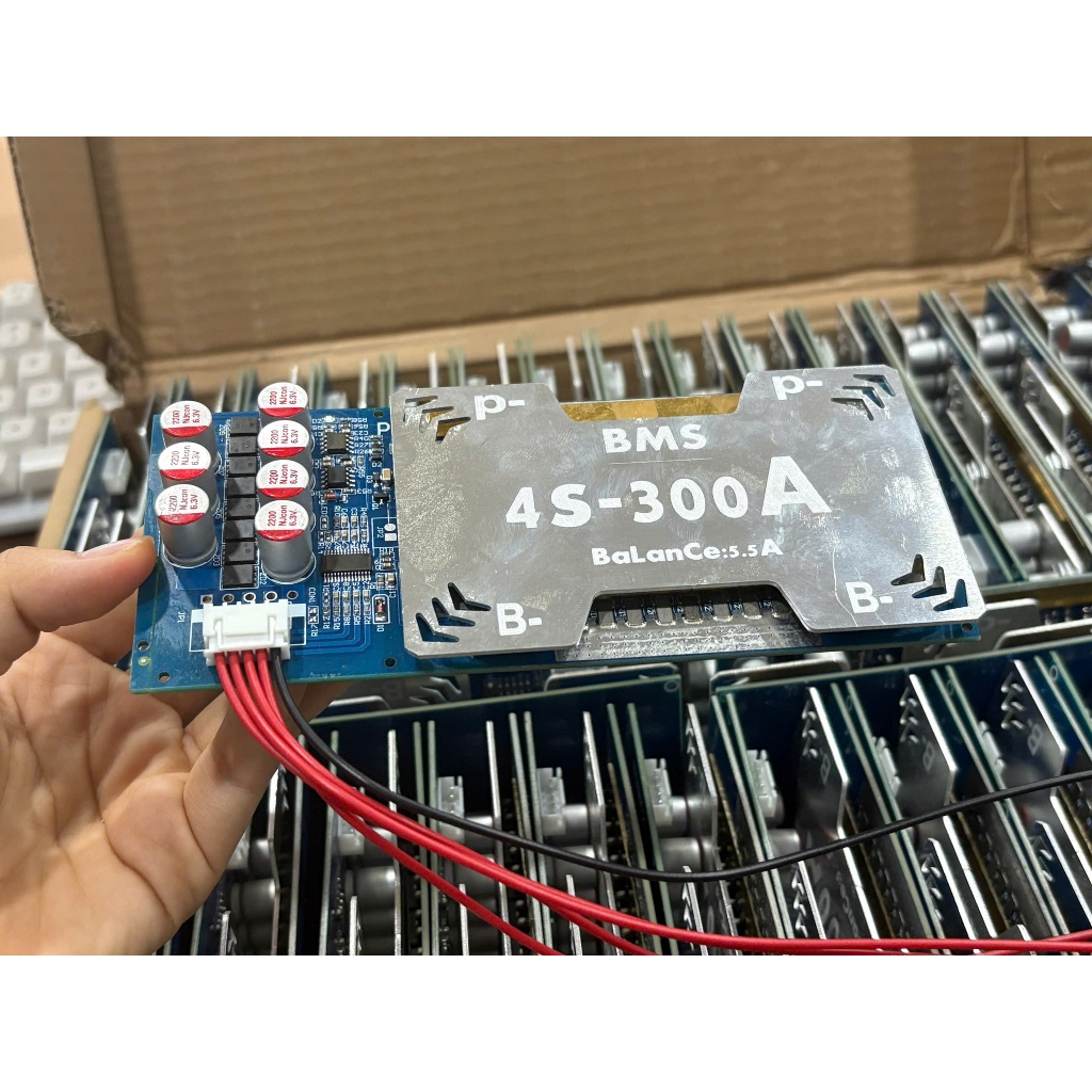 Mạch bảo vệ 300A 20FET – bản nâng cấp có cân bằng tự động 5.5A