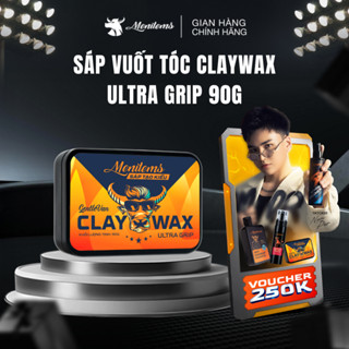  Sáp vuốt tóc Menitems Claywax Sáp vi tinh thể hiệu năng cao giữ nếp 12H không bết dính 90G 