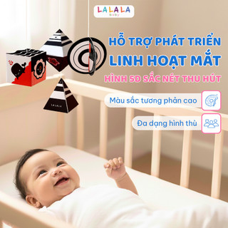 Đồ Chơi Treo Nôi Lala Shapes 5D Lalala Baby - Thu Hút Ánh Nhìn Phát Triển Thị Giác Cho Bé Sơ Sinh