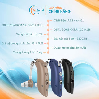 Máy trợ thính đeo vành tai Acosound G25