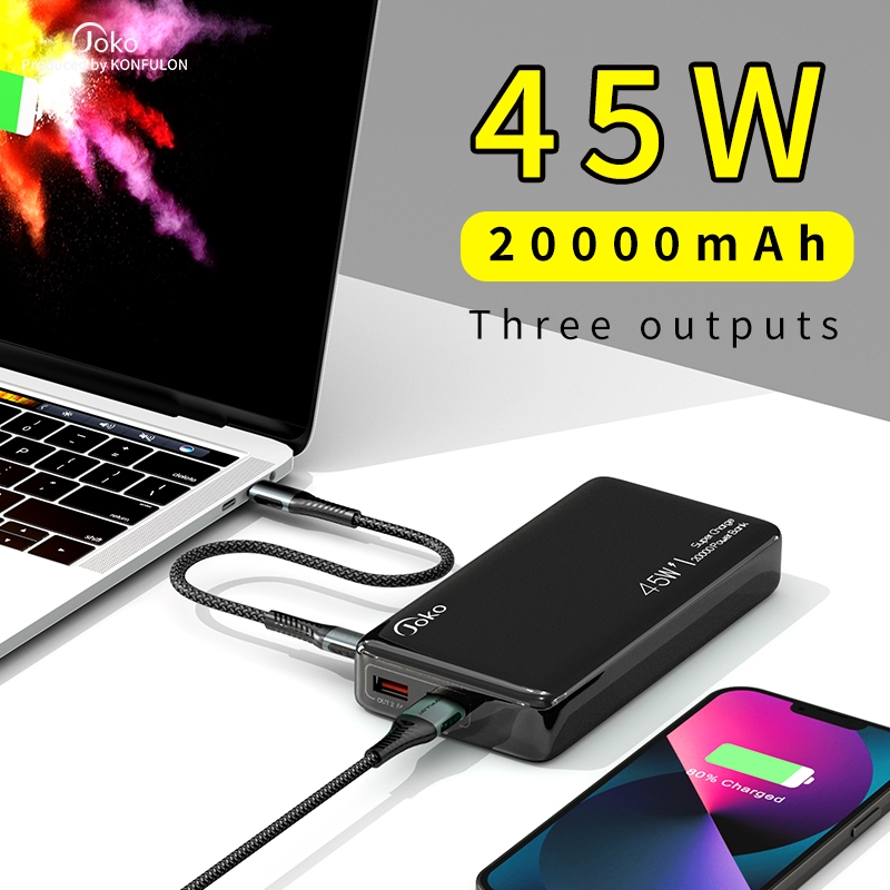 [Xả Hàng] Sạc dự phòng Joko PD 45W 20000mAh