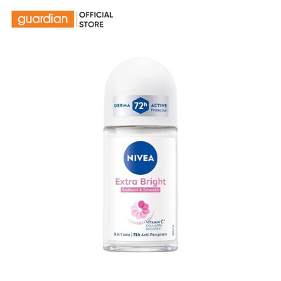 Lăn Khử Mùi Nữ Sáng Mịn Tối Ưu Nivea 50ml | Guardian Việt Nam