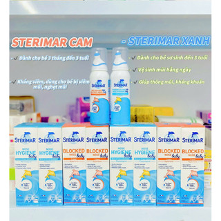 Date 2027 Nước Xịt muối biển Cá heo Sterimar 100ml ( Xịt muối biển Pháp)