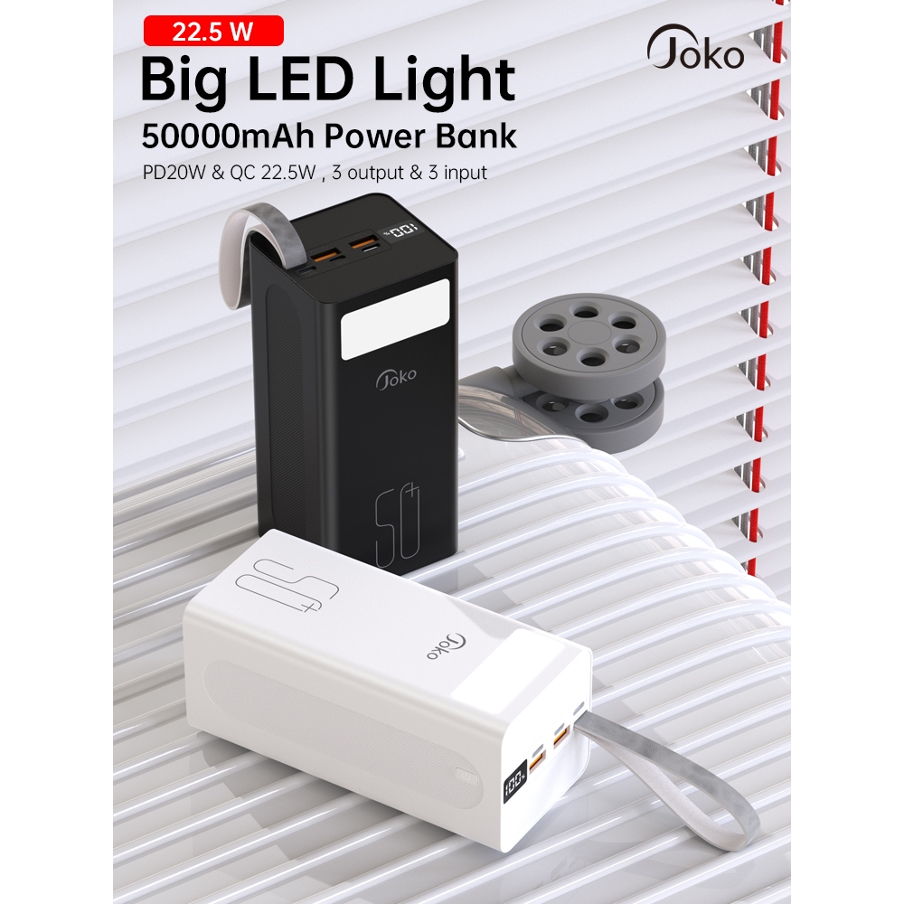 [Xả Hàng] Sạc dự phòng Joko 20W 50000mAh
