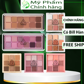  Bảng Phấn Mắt 4 9 12 Ô 3CE MOOD RECIPE MULTI EYE COLOR PALETTE Nhiều Màu Đa Dạng Xinh Xắn Dễ Ứng Dụng 