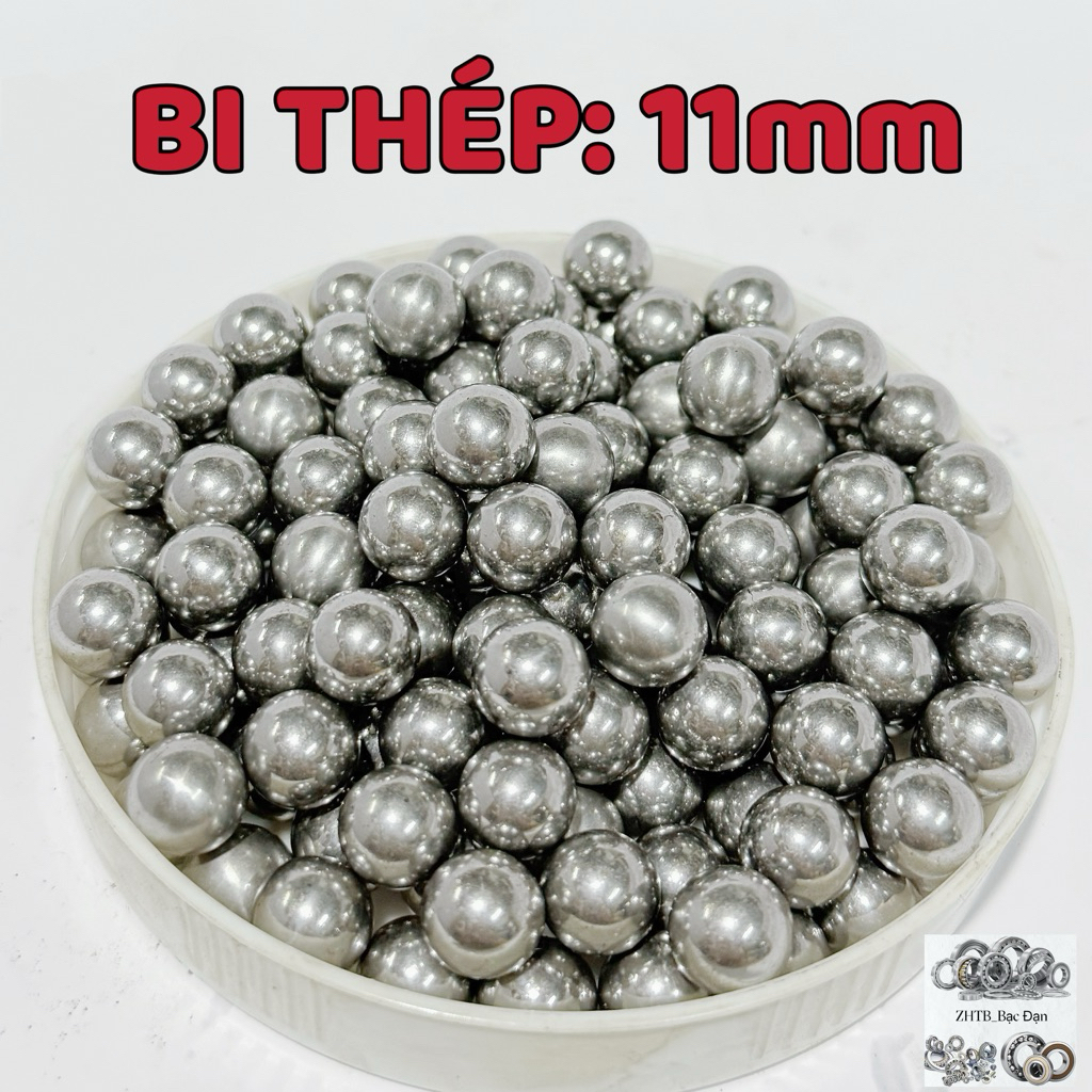 (50Viên/100Viên) BI THÉP 11mm HÀNG ĐẸP