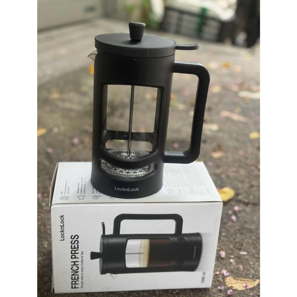 Bình pha trà cà phê 1000ml French Press LocknLock LLG020