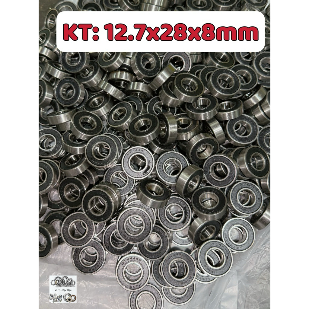 VÒNG BI (BẠC ĐẠN) 6001 CỐT LỖ 12li7 (KT: 12.7x28x8mm) HÀNG MỚI KHÔNG HỘP