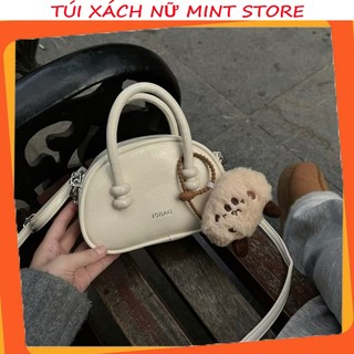  Túi xách nữ đẹp túi đeo chéo xinh kèm charm đi chơi phong cách hàn quốc 2 quai tròn cầm tay PK 969 