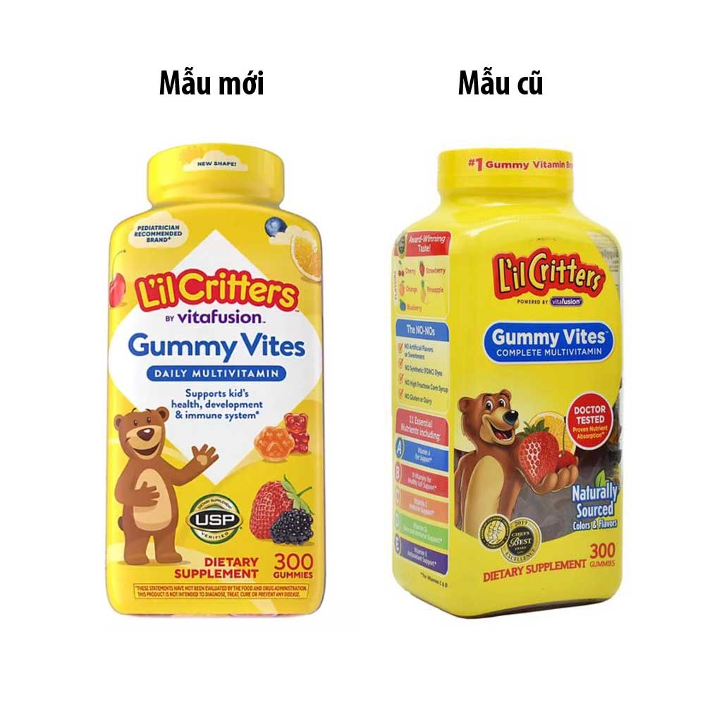 Kẹo dẻo Gummy Vites 300 viên