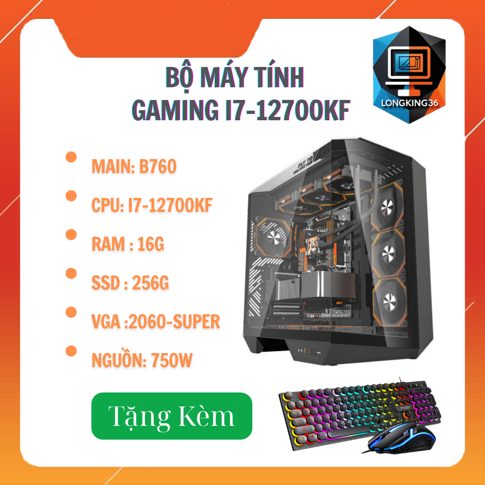 Bộ Cây Máy Tính i7-12700KF Thách Thức Mọi Giới Hạn