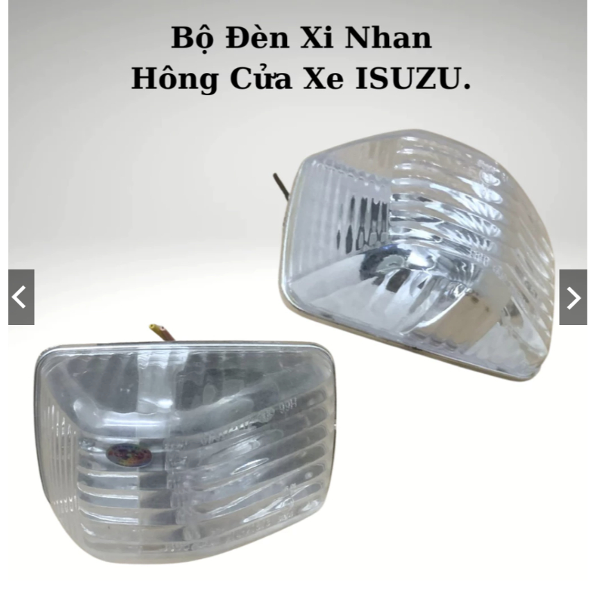 Đèn Bên Cửa, Đèn Xi Nhan Hông Cửa Xe Tải ISUZU 1.9-8 Tấn, QKR 210, 230, 270, 91Ps, NQR 550, NPR 400,