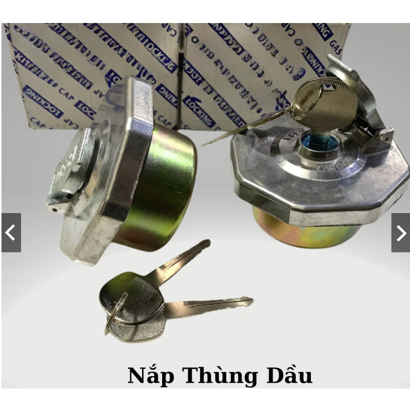Nắp Thùng Dầu Xe Tải ISUZU 5-8 Tấn Đầu Vuông NQR 550, FRR 650, FVR 900, 150ps, 189ps...Loại Bằng Sắt