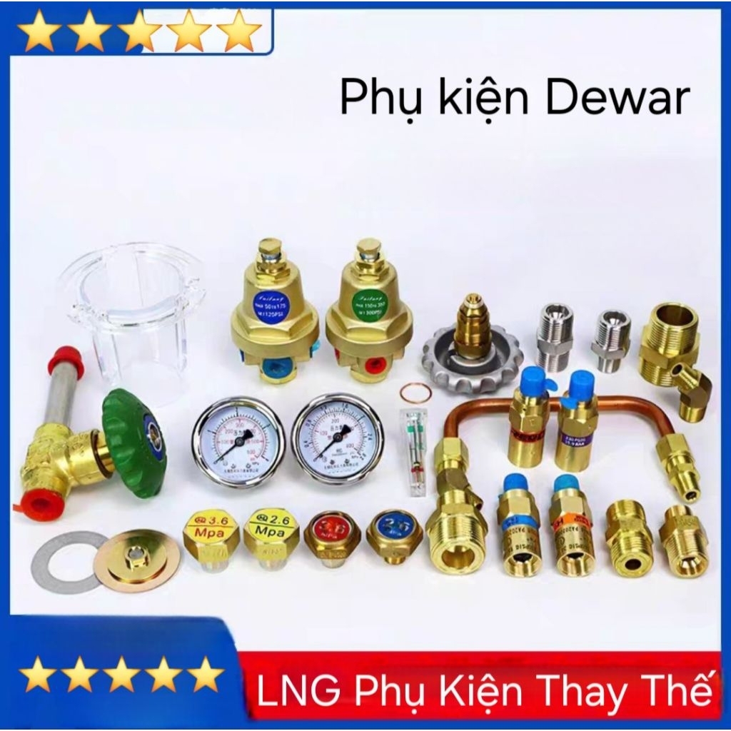 Phụ kiện sửa chữa bình Dewar khí nhiệt độ thấp, oxy lỏng, nito lỏng, argon lỏng, phụ kiện sửa chữa b