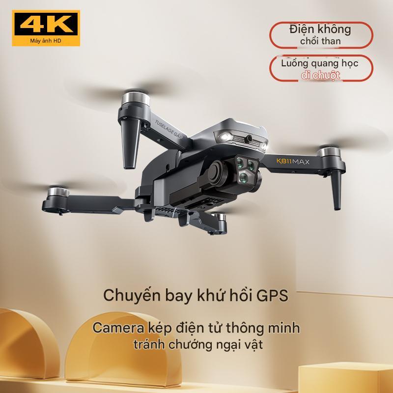 Flycam K811 MAX - Camera kép 4K, cảm biến tránh va chạm, giá rẻ