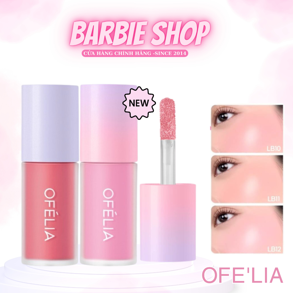 Má Hồng Dạng Kem OFÉLIA Lolli Liquid Blush 4.3g | BigBuy360 - bigbuy360.vn