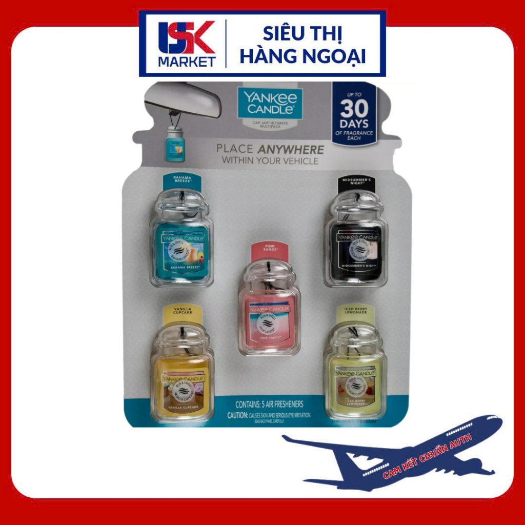Sáp Thơm xe hơi cao cấp Yankee - Yankee Candle Car Jar Ultimate