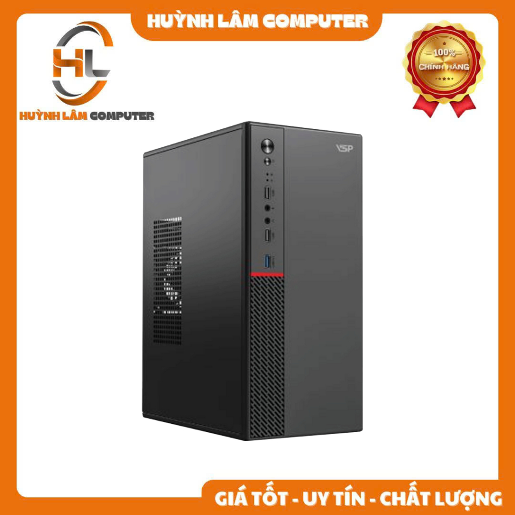 Case VSP V2803 - Black | Kèm sẵn USB 3.0, không kèm fan - Chính hãng