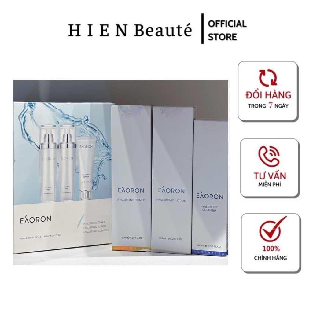 Set Dưỡng Da E’aoron Hyaluronic