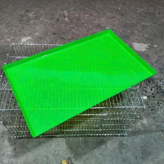 ComBo 2 KHAY NHỰA 80x50 HỨNG PHÂN CHIM, PHÂN GÀ LOẠI DẺO