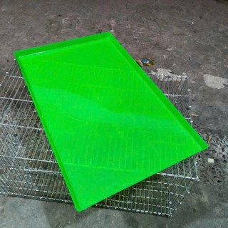 ComBo 2 KHAY NHỰA 80x50 HỨNG PHÂN CHIM, PHÂN GÀ LOẠI DẺO