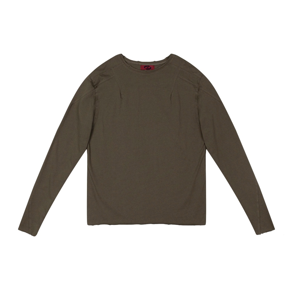 Bad Choices | Áo thun tay dài Xỏ Ngón CUT LINED vải cotton form fit | BigBuy360 - bigbuy360.vn
