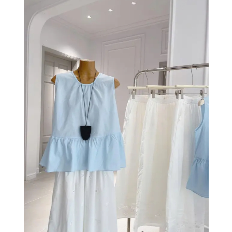 Áo Babydoll Sát Nách Nữ Dáng Xòe Dễ Thương, Thoáng Mát, Tôn Dáng Tự Nhiên | BigBuy360 - bigbuy360.vn