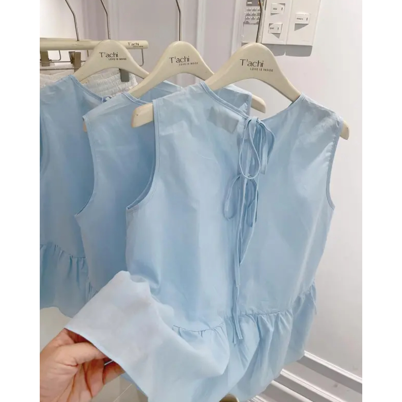 Áo Babydoll Sát Nách Nữ Dáng Xòe Dễ Thương, Thoáng Mát, Tôn Dáng Tự Nhiên | BigBuy360 - bigbuy360.vn