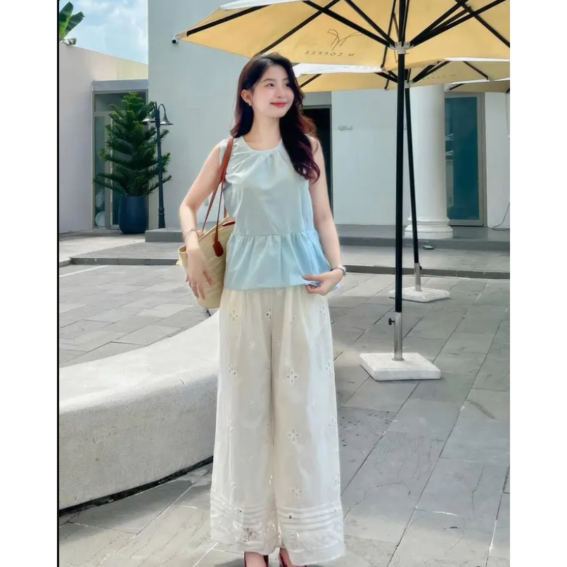 Áo Babydoll Sát Nách Nữ Dáng Xòe Dễ Thương, Thoáng Mát, Tôn Dáng Tự Nhiên | BigBuy360 - bigbuy360.vn