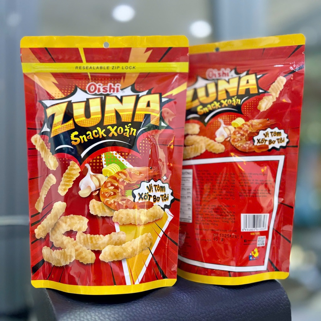 Bánh Zuna Tôm xốt bơ tỏi ( 65g)